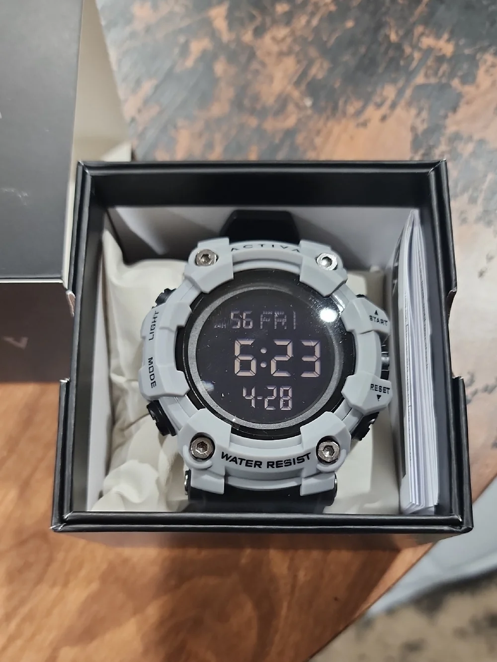 Activa Kadron X Invicta Digital Men's Watch - 53mm, Black (ACW1968-011) New!